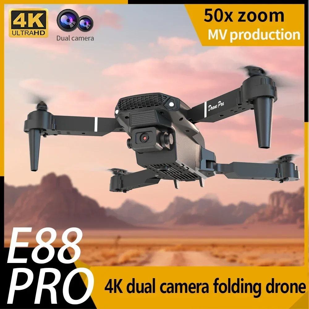 Foldable E88 Mini Drone with 4 - Eachine Drone E58 review and price