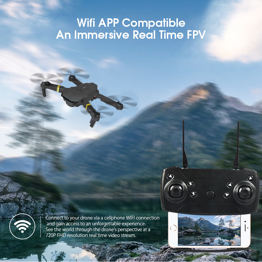 New E88/E58 Professional Aeria - Eachine Drone E58 review and price